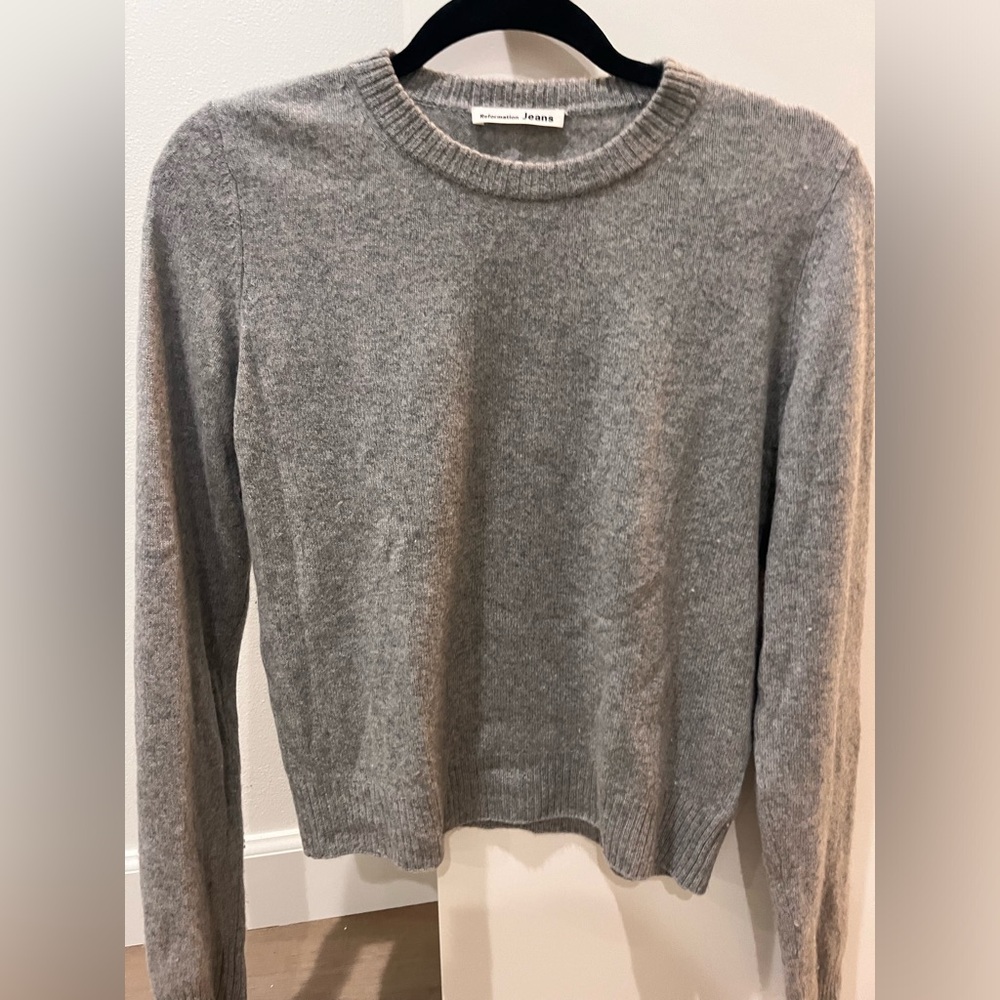 Reformation cashmere sweater